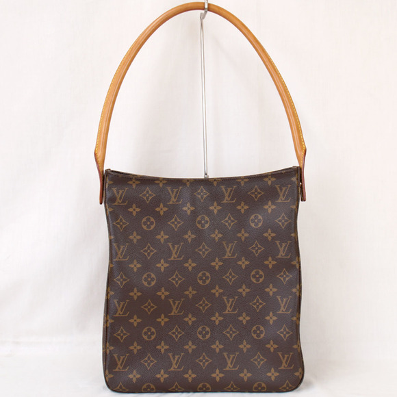 LOUIS VUITTON Looping GM M51145 Shoulder Bag Monogram Canvas Women's - Picture 2 of 9